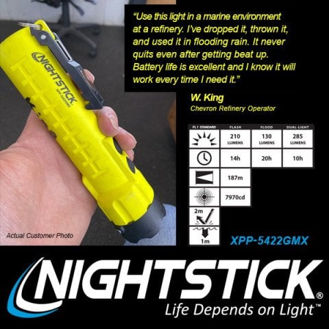Nightstick XPP-5422GMXA Çift Aydınlatma Ex-Proof El Feneri