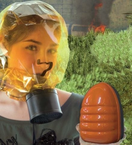 Sèkur ESCAPE Filtreli Yangından Kaçış Maskesi (15dk)